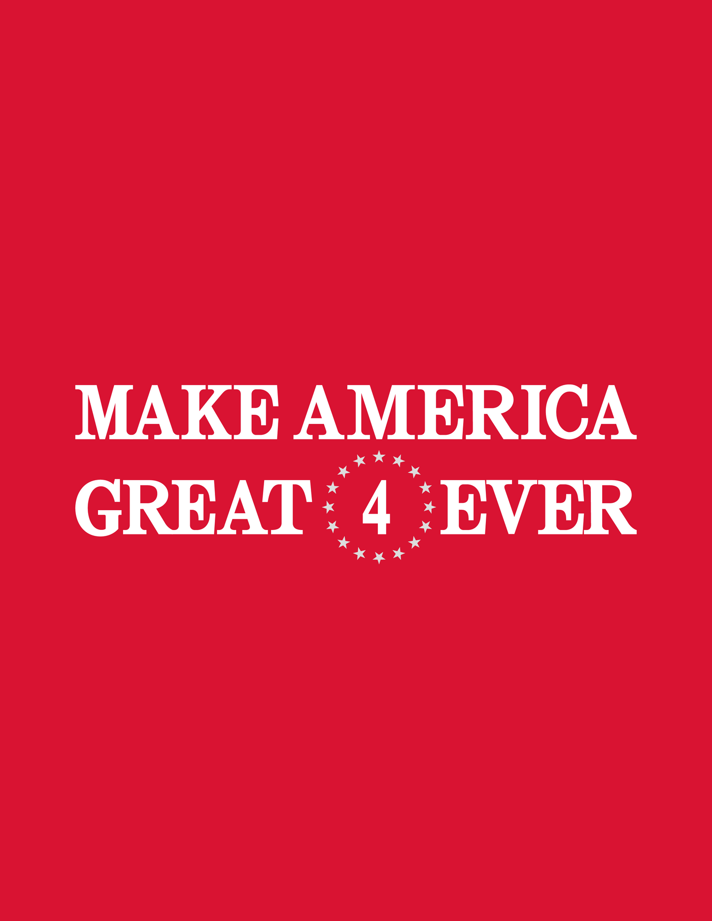 Make America Great 4 Ever Notepad