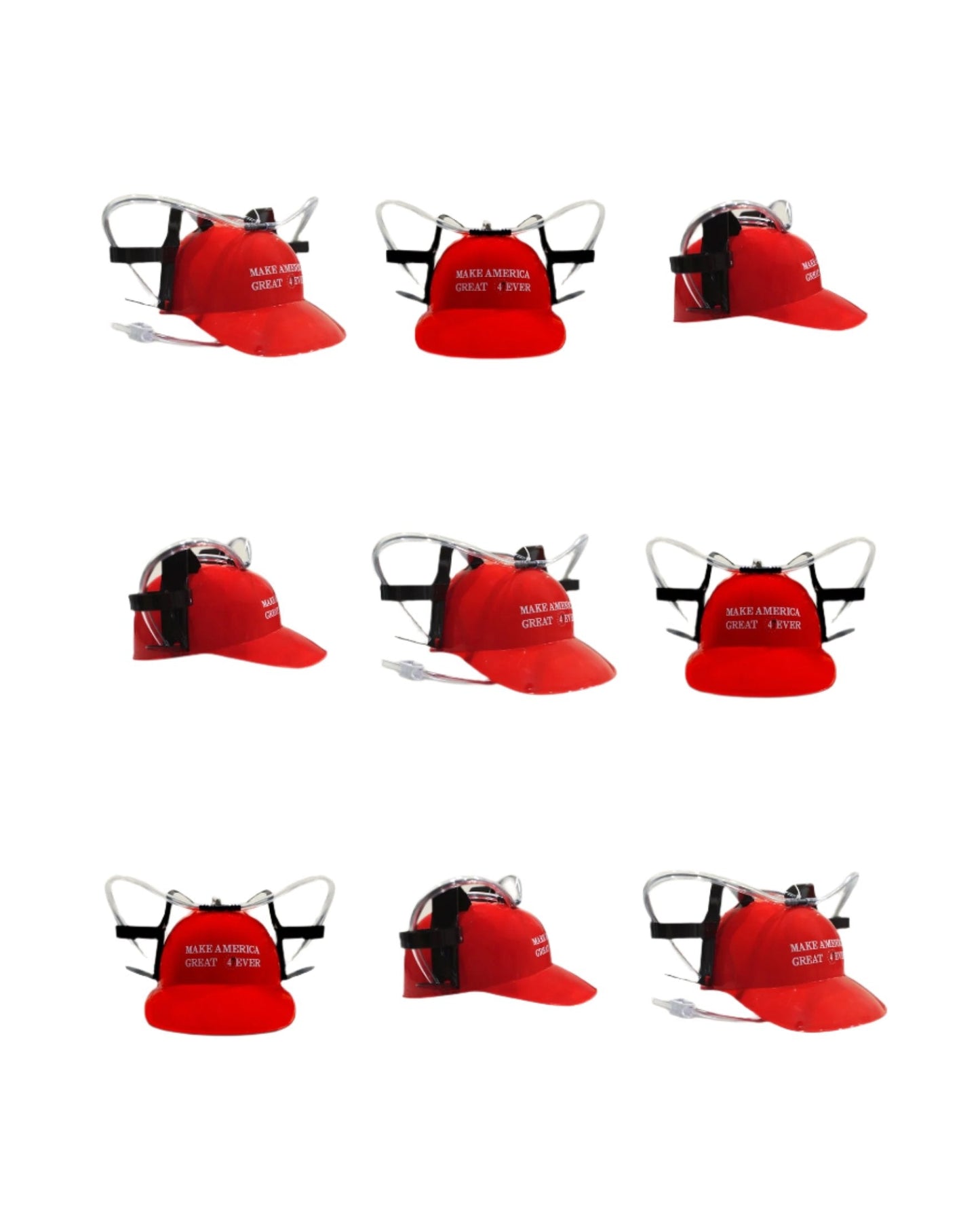Collectible "Make America Great 4EVER" Novelty Drinking Helmet/Hat